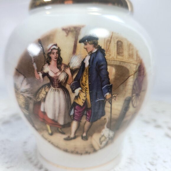 Crown Devon Porcelain Vase Cries of London Victorian Style Staffordshire… - Picture 3 of 9